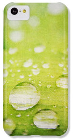 Load image into Gallery viewer, Raindrops on Leaf - Phone Case
