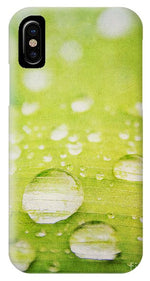 Load image into Gallery viewer, Raindrops on Leaf - Phone Case
