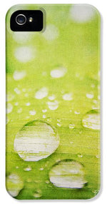 Load image into Gallery viewer, Raindrops on Leaf - Phone Case
