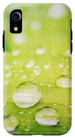 Load image into Gallery viewer, Raindrops on Leaf - Phone Case
