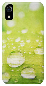 Load image into Gallery viewer, Raindrops on Leaf - Phone Case

