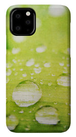 Load image into Gallery viewer, Raindrops on Leaf - Phone Case
