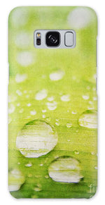 Load image into Gallery viewer, Raindrops on Leaf - Phone Case
