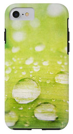 Load image into Gallery viewer, Raindrops on Leaf - Phone Case
