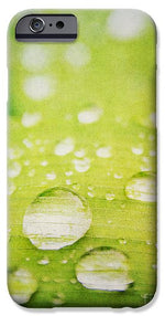 Load image into Gallery viewer, Raindrops on Leaf - Phone Case
