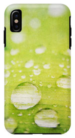 Load image into Gallery viewer, Raindrops on Leaf - Phone Case

