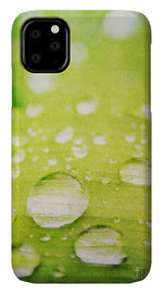 Load image into Gallery viewer, Raindrops on Leaf - Phone Case
