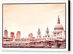 Load image into Gallery viewer, Red St Pauls - Canvas Print
