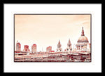 Load image into Gallery viewer, Red St Pauls - Framed Print
