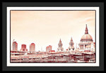 Load image into Gallery viewer, Red St Pauls - Framed Print
