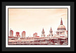 Load image into Gallery viewer, Red St Pauls - Framed Print
