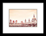 Load image into Gallery viewer, Red St Pauls - Framed Print
