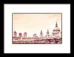 Load image into Gallery viewer, Red St Pauls - Framed Print
