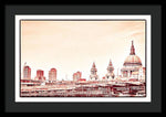 Load image into Gallery viewer, Red St Pauls - Framed Print
