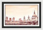 Load image into Gallery viewer, Red St Pauls - Framed Print
