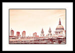Load image into Gallery viewer, Red St Pauls - Framed Print
