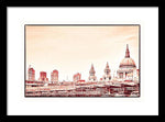 Load image into Gallery viewer, Red St Pauls - Framed Print
