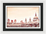 Load image into Gallery viewer, Red St Pauls - Framed Print
