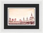 Load image into Gallery viewer, Red St Pauls - Framed Print
