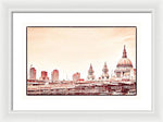 Load image into Gallery viewer, Red St Pauls - Framed Print
