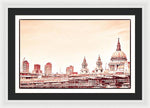 Load image into Gallery viewer, Red St Pauls - Framed Print
