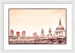 Load image into Gallery viewer, Red St Pauls - Framed Print
