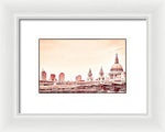 Load image into Gallery viewer, Red St Pauls - Framed Print
