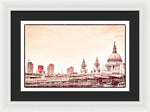 Load image into Gallery viewer, Red St Pauls - Framed Print
