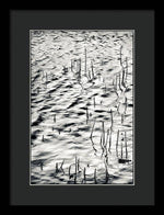 Load image into Gallery viewer, Reeds in Ripples - Framed Print
