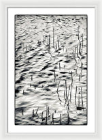 Load image into Gallery viewer, Reeds in Ripples - Framed Print
