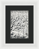 Load image into Gallery viewer, Reeds in Ripples - Framed Print
