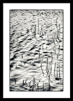 Load image into Gallery viewer, Reeds in Ripples - Framed Print

