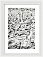 Load image into Gallery viewer, Reeds in Ripples - Framed Print
