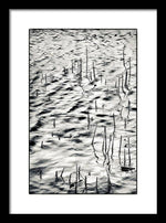 Load image into Gallery viewer, Reeds in Ripples - Framed Print
