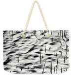 Load image into Gallery viewer, Reeds in Ripples - Weekender Tote Bag
