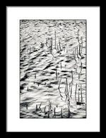 Load image into Gallery viewer, Reeds in Ripples - Framed Print
