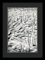 Load image into Gallery viewer, Reeds in Ripples - Framed Print

