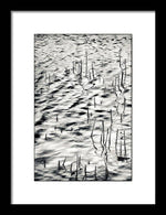 Load image into Gallery viewer, Reeds in Ripples - Framed Print
