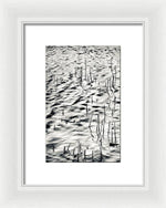 Load image into Gallery viewer, Reeds in Ripples - Framed Print
