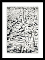 Load image into Gallery viewer, Reeds in Ripples - Framed Print
