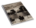 Load image into Gallery viewer, Relaxing in Jardin des Tuileries - Spiral Notebook
