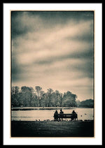 Load image into Gallery viewer, Resting in Hyde Park - Framed Print
