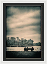 Load image into Gallery viewer, Resting in Hyde Park - Framed Print
