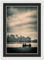 Load image into Gallery viewer, Resting in Hyde Park - Framed Print
