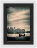 Load image into Gallery viewer, Resting in Hyde Park - Framed Print
