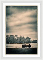 Load image into Gallery viewer, Resting in Hyde Park - Framed Print
