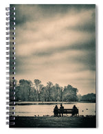 Load image into Gallery viewer, Resting in Hyde Park - Spiral Notebook
