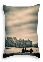 Load image into Gallery viewer, Resting in Hyde Park - Throw Pillow
