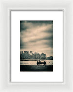 Load image into Gallery viewer, Resting in Hyde Park - Framed Print
