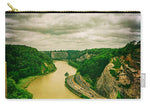 Load image into Gallery viewer, River Avon Curvature as seen from Clifton Suspension Bridge - Carry-All Pouch
